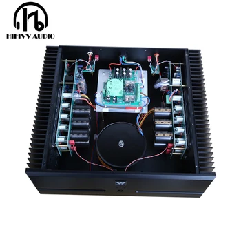 

500W + 500W Fully Symmetric 2.0 Stereo power speaker amplifier Finished large hifi Post-stage Amplifier Balanced XLR rca Input