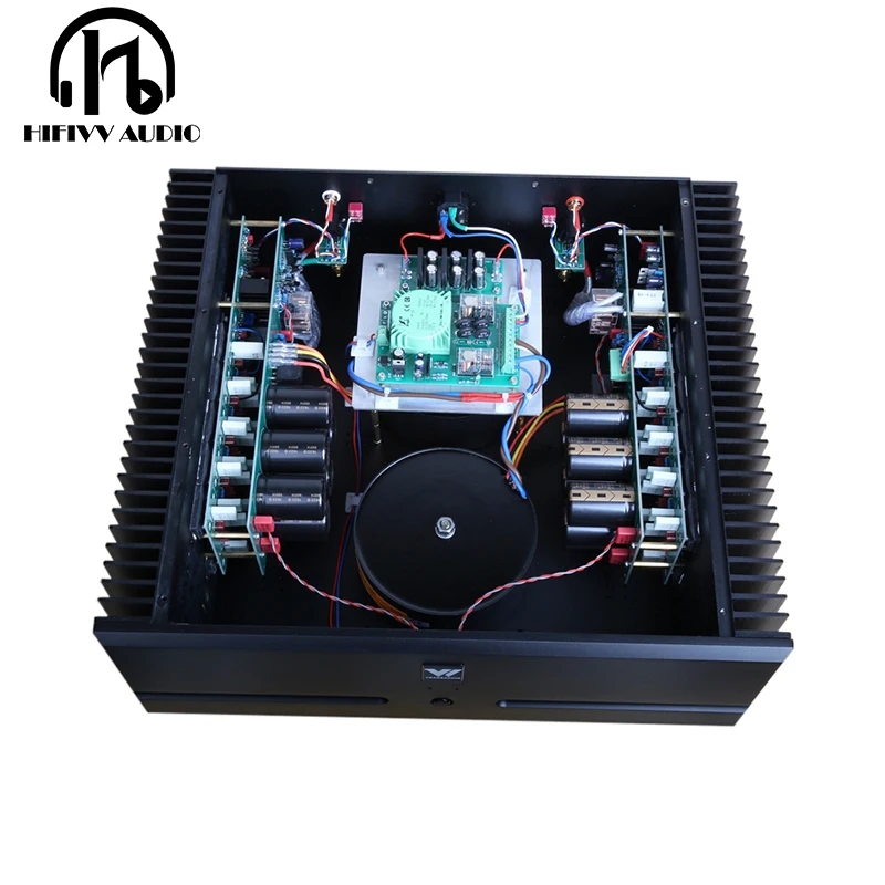 

HIFivv audio 2.0CH Finished large HiFi Post-stage Power Amplifier Balanced XLR rca Input Stereo Audio Amplifier
