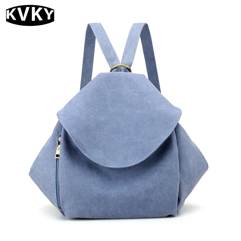 Anti Theft High Quality canvas Backpacks For Women Luxury Designer Fashion Girls Backpacks School Bags Female