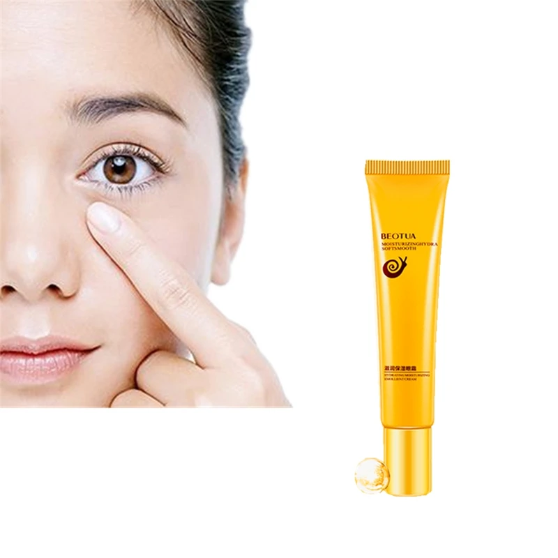 

Snail Nutrition Eye Cream Multi Effects Extract 20g Anti-Puffiness Pouch Cream To Black Eye Bag Moisturizing Firming Soothing