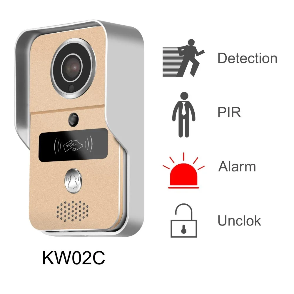 Smart doorbell KW02C+ PIR