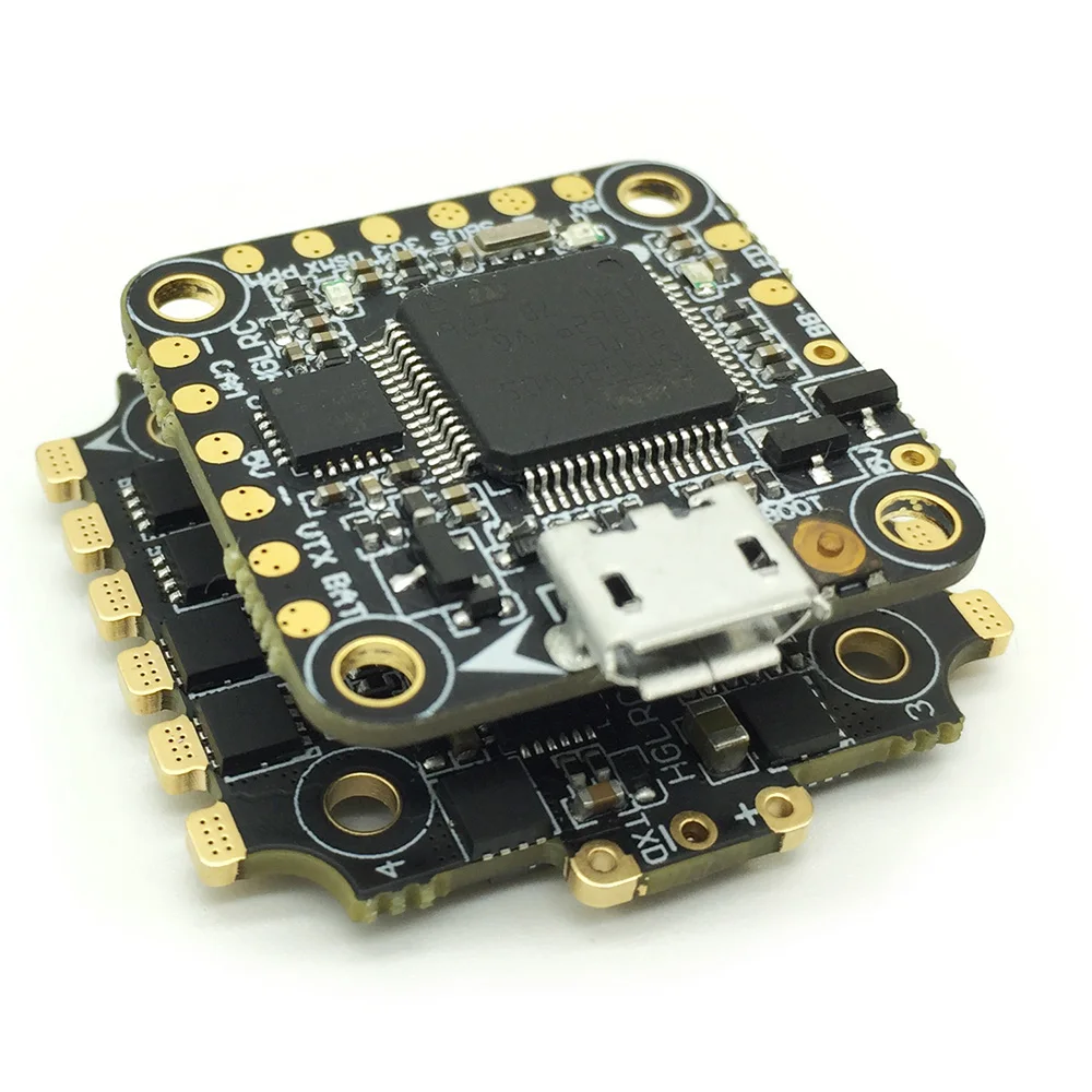 

HGLRC XJB F440 F4 Flight Controller OSD 4in1 40A Blheli_S ESC for RC Racing Quadcopter Drone