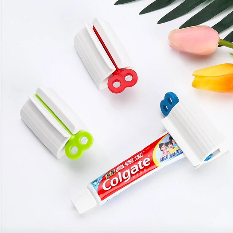 Convenient Toothpaste Rolling Tube Toothpaste Squeezer Stand Holder