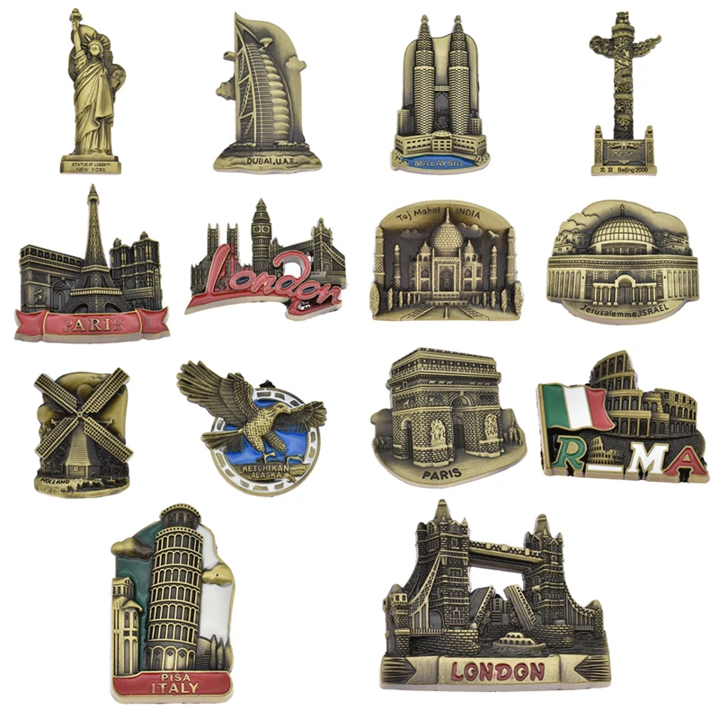 

Famous Country Metal Fridge Magnets Dubai Dutch Windmill Symbolic Refrigerator Magnet Gifts Modern Home Kitchen Decor Wholesale