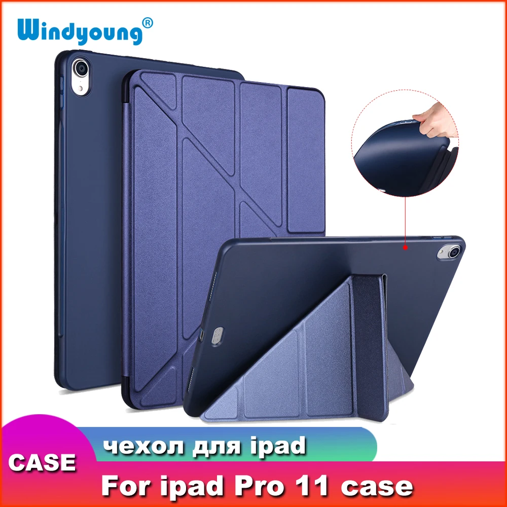 Чехол для iPad Pro 11 2018 чехол с автоматическим переходом в спящий режим и