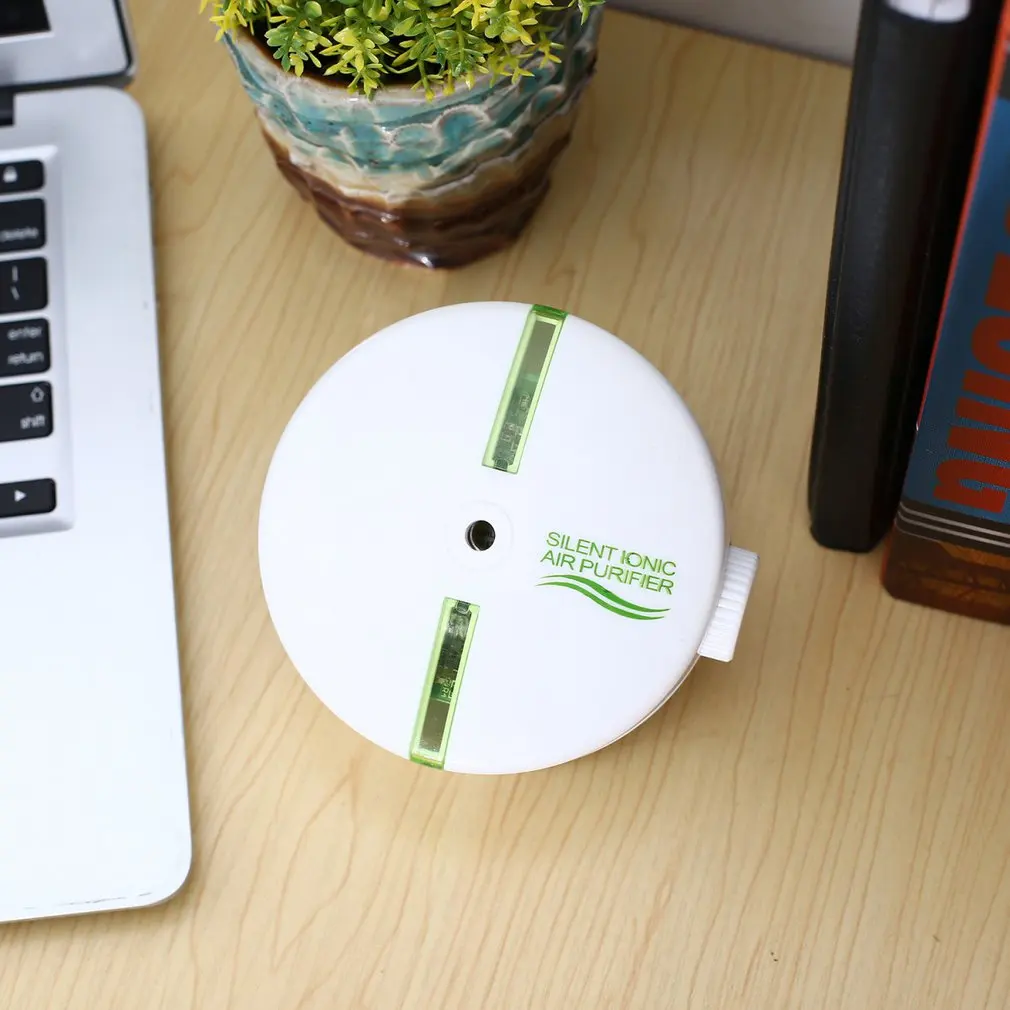 

Negative Ion Purifier Negative Ion Generator Small Desktop Home Oxygen Bar Mini Radiation Protection