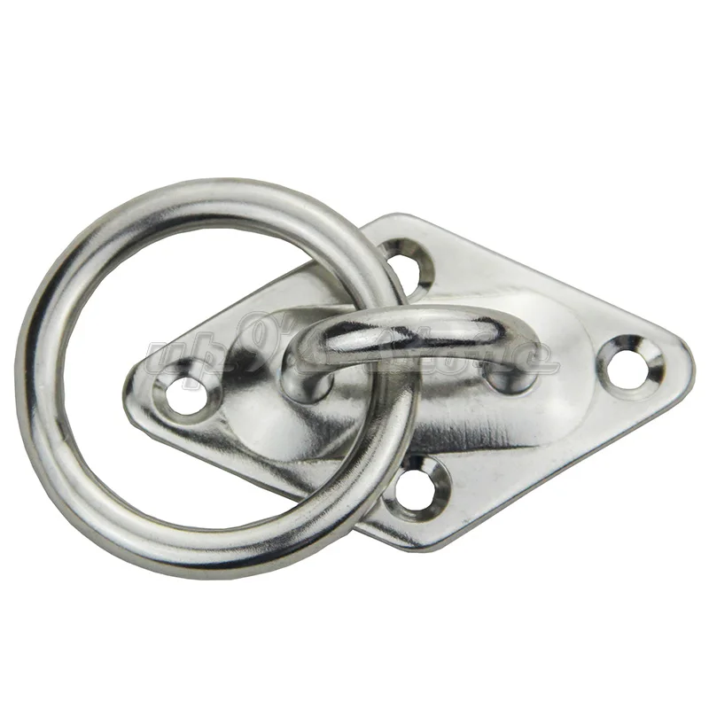 5 x 6mm Eyelet Carbine Snap Hooks A4 AISI 316 STAINLESS STEEL FREE POSTAGE
