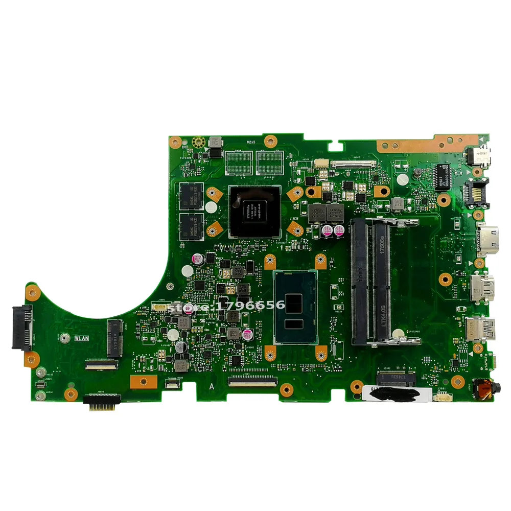 X756UQK материнская плата для ноутбука ASUS X756UWK X756UXM X756UV X756UX 90NB0C30 R04000 2 Гб Графический I3