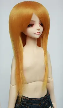 

[wamami] 02# Dark Golden Straight Wig 1/4 MSD DOD AOD BJD Dollfie 7-8"