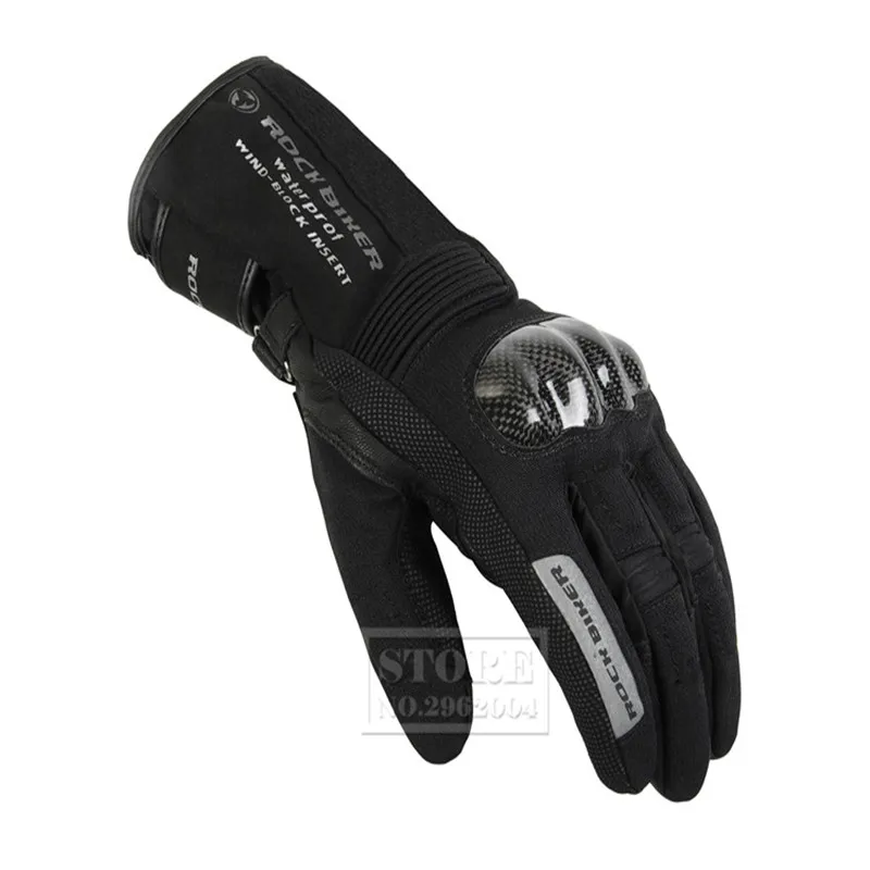 Рок байкерские зимние мотоциклетные перчатки теплые мотокроссы luvas Guantes M L XL