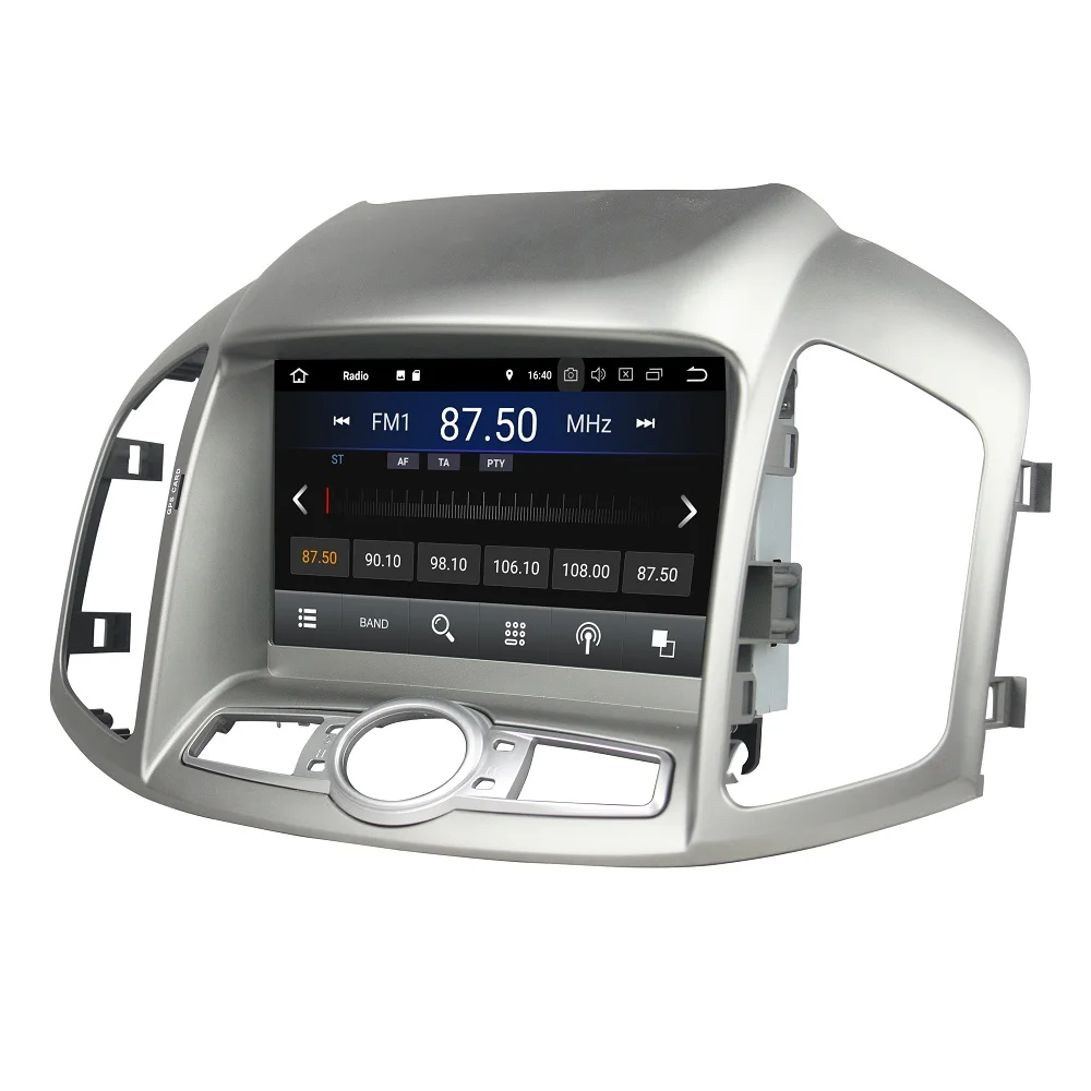 Top Quad Core 2 din 8" Android 8.1 Car DVD Player for Chevrolet Capativa 2012-2016 With 2GB RAM Radio GPS WIFI Bluetooth 16GB ROM 2