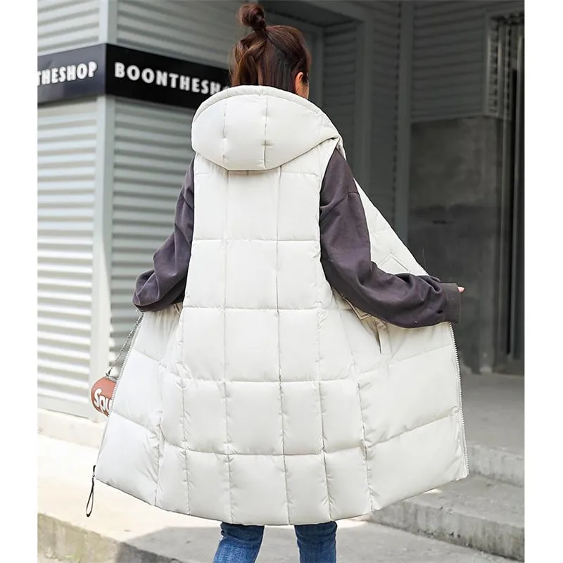 Winter Vest Jacket Women Waistcoat Woman Winter Coat 2018 Women Down Cotton-padded Hooded Long Ladies Outerwear Keep Warm D119 Winter Vest Jacket Women Waistcoat Woman Winter Coat 2018 Women Down Cotton-padded Hooded Long Ladies Outerwear Keep Warm D119