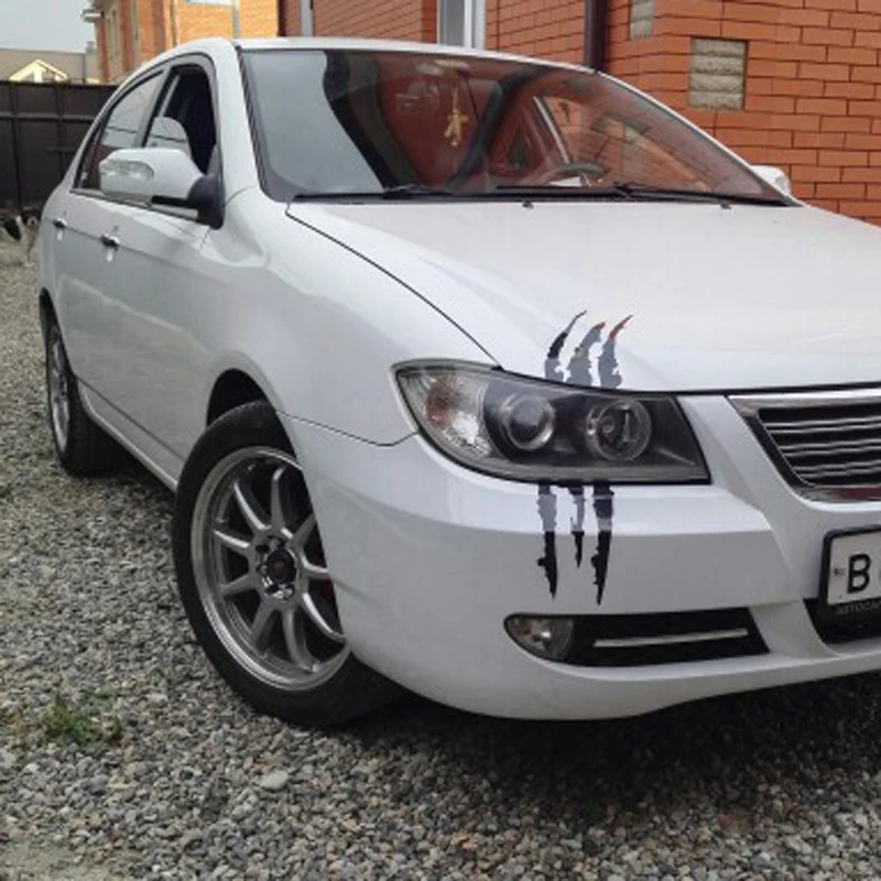 

40cm * 12cm car reflective monster stripe claw applique car model for BMW 1 2 3 4 5 6 7 Series X1 X3 X4 X5 X6 325 328 F30 F35