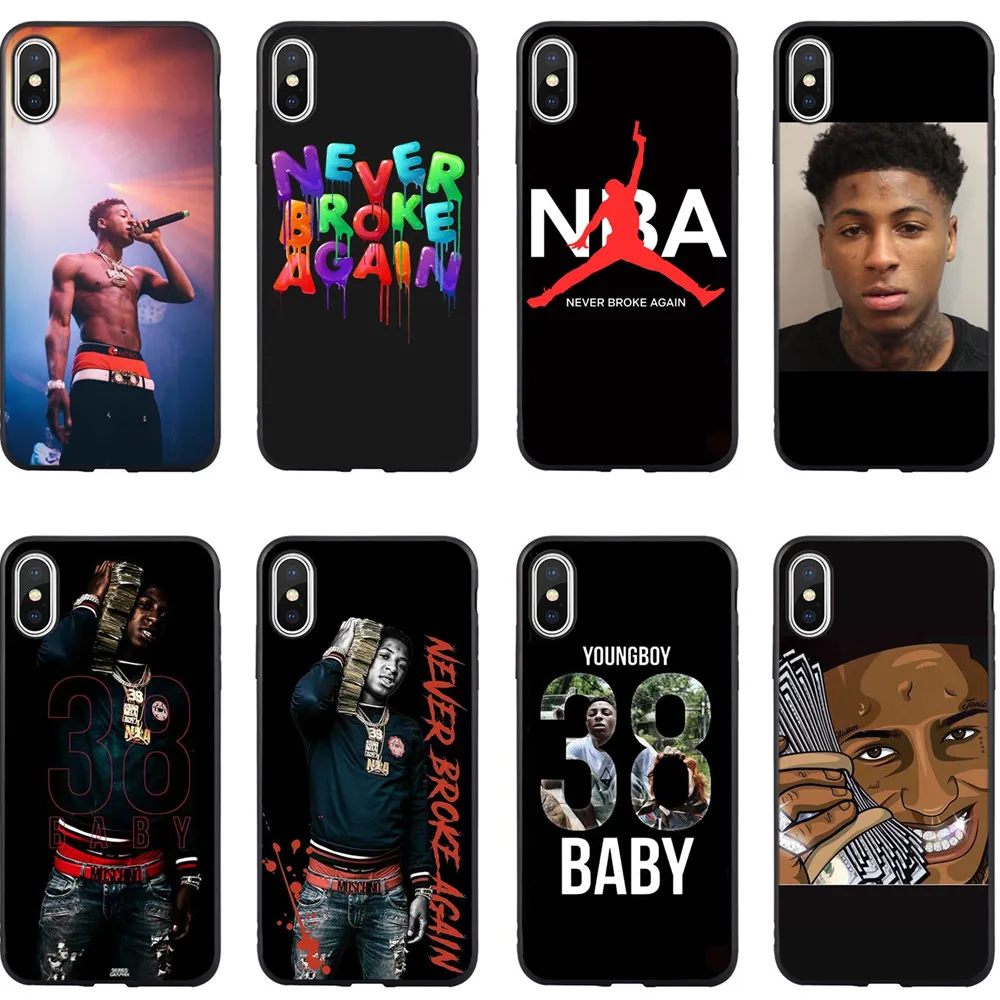 Чехол-накладка из силикона Youngboy для iPhone 5 6 SE X 6S Plus 7 7Plus 8 XS MAX XR | Мобильные телефоны