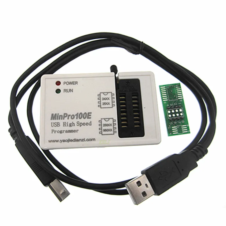 MinPro100E 100B BIOS программист во флэш-памяти SPI 24/25/95 чтения и записи USB память горелки