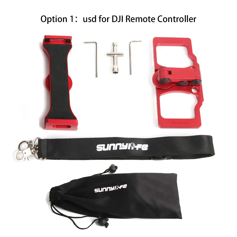  DJI Remote Controller Smartphone/Tablet Clip Holder for DJI Mavic 2 Pro/Air/ Spark Drone CrystalSky