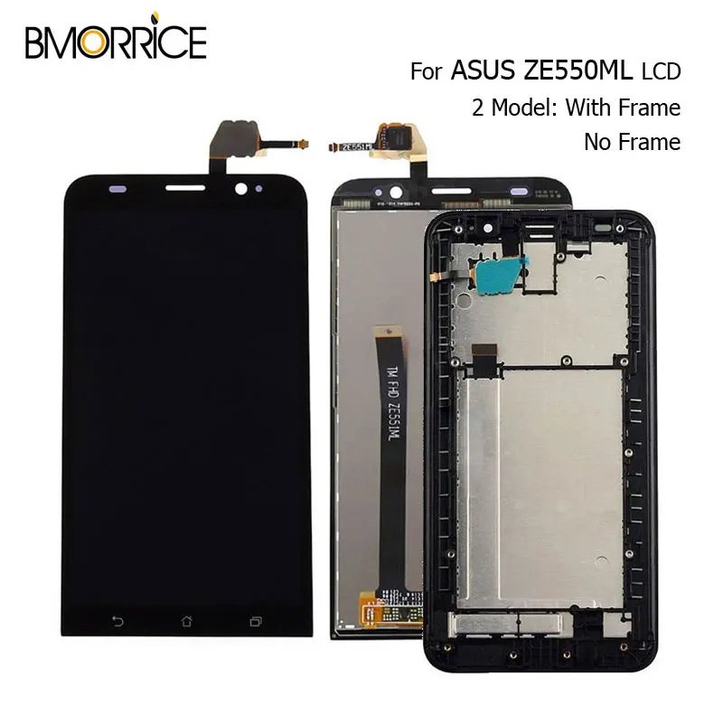 

For ASUS Zenfone 2 ZE550ML LCD Display Touch Screen with/no Frame Replacement For ASUS Zenfone 2 ZE550ML LCD Display Z00BD 5.5"