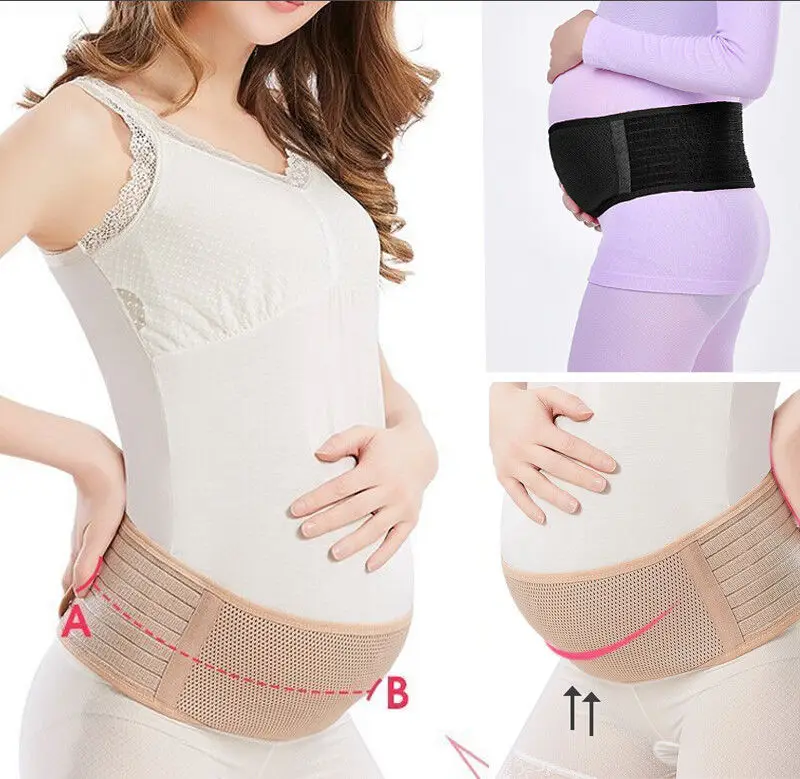 Maternity Support Belt Waist Abdomen Pregnant Belly Band Tummy Brace