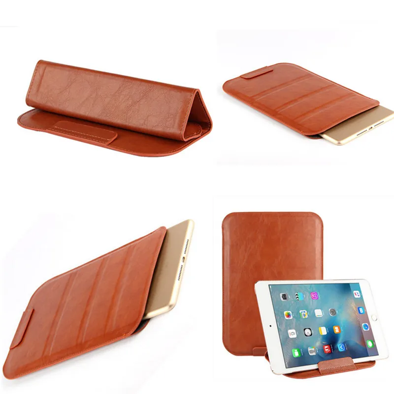 Sd 8.0 Inch Tablet Pouch Bags Pu Leather Business Sleeve Case Cover For