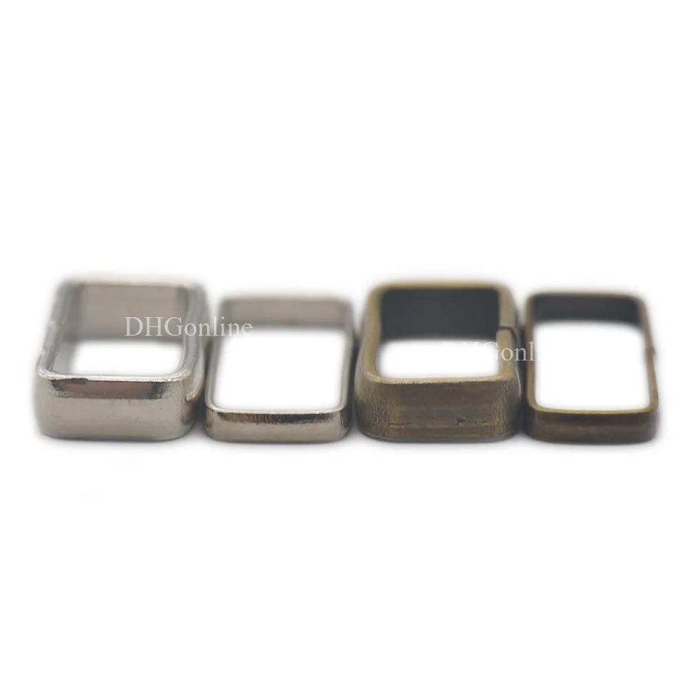 10 25 60 100 шт 20 мм 25 мм квадратное металлическое кольцо петля ...