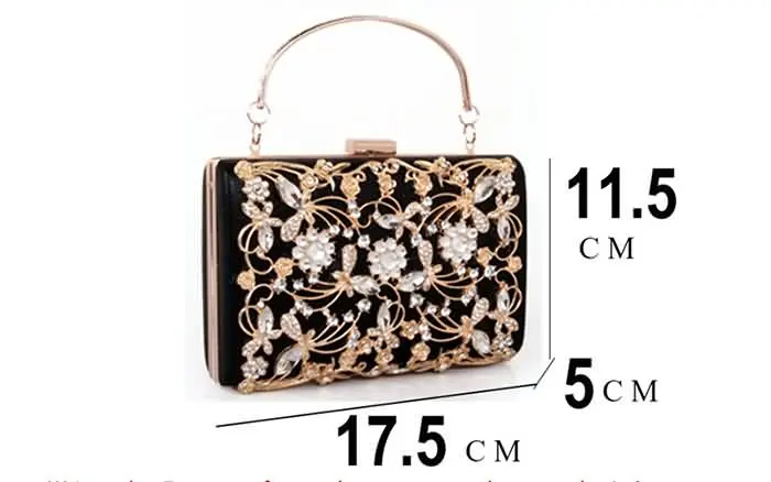 Luxy Moon Evening Clutches for Weddings Sizes