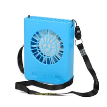 Многофункциональный перезаряжаемый подвесной мини-вентилятор с 3 скоростями, переносные вентиляторы для дома, офиса, путешествий, воздушного охлаждения, настольный usb-вентилятор