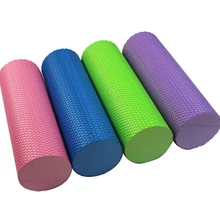 Floating-point foam roller EVA Yoga Column Massage axis Haltere Pilates column foam roller 30CM