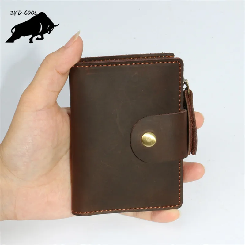 0 : Buy ZYD COOL Designer Genuine Leather Men Car Key Bag Women Coin Purse Fashion ...