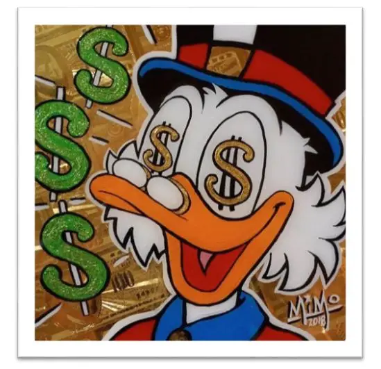 

Prints Posters pop art Mike Mozart Uncle Canvas paintings Million men For Christmas present Decor Unframed