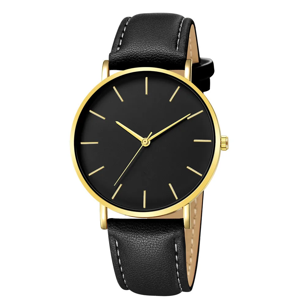 Мужские часы Топ бренд класса люкс Женева золотые классические торговые модные повседневные достойные простые настольные спортивные часы relogios подарки