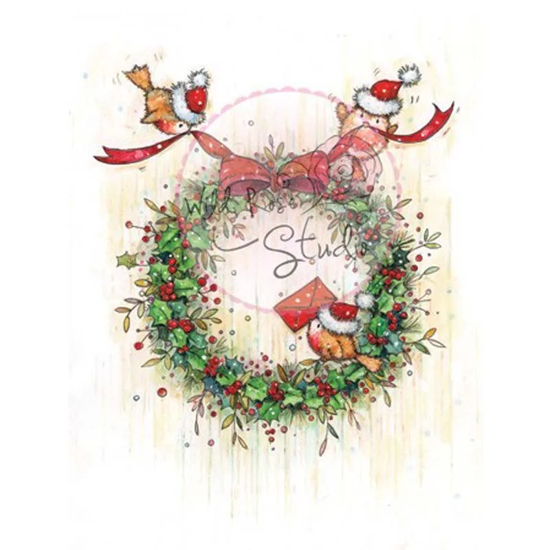 

2019 new Transparent Clear Silicone Stamp Set for DIY Scrapbooking/Photo Album Card Making Decorative Christmas Little bird