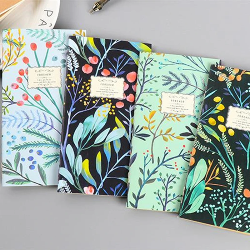 Creative Papery Floral Flower Schedule Book Diary Weekly Planner Notebook Material Escolar School Office Supplies Stationery