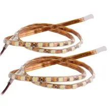 2 x KFZ 45 LED 3528 SMD strip string Light bar white DC 12V waterproof 45 cm