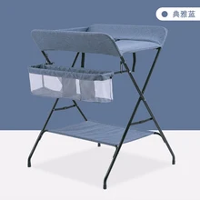 Стол для пеленок, стол для ухода за ребенком, туалетный столик для новорожденных, массажный Настольный душ, Многофункциональный складной, легко чистится