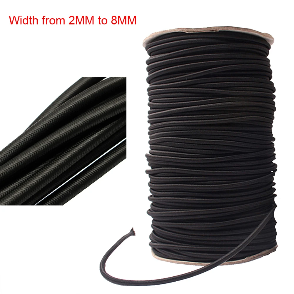 Width from 2MM to 8MM)Elastic Rope 