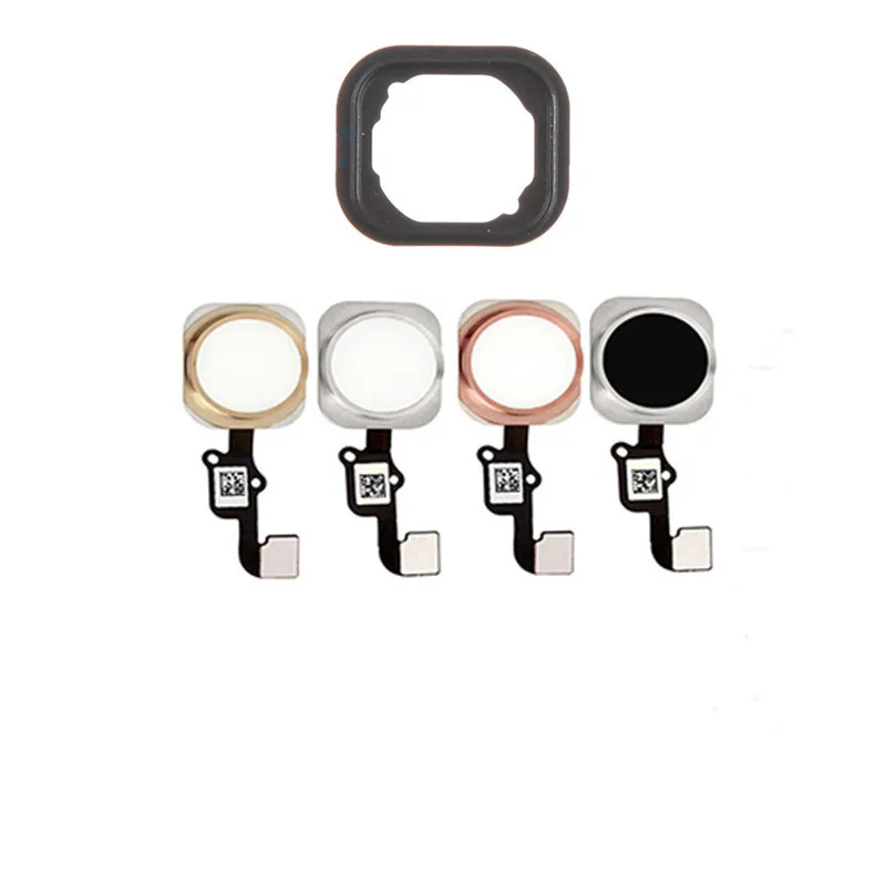 

10 PCS Mobile Phone Return Home Button Flex Cable for iPhone 6 6S 5S Plus Replacement Repair Parts,without fingerprint sensor