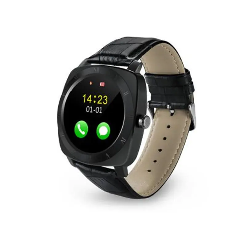 

Bluetooth Smart Watch X3 With Camera Facebook Whatsapp Twitter Sync SMS Smartwatch Support SIM TF Card For IOS Android PK DZ09