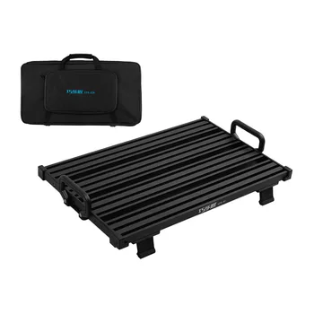 

Universal Guitar Effect Pedal Board Portable Effect Pedal Board Pedalboard Aluminum Alloy with Carry Bag Guitar Accessories
