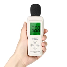 Digital sound level meter Measure 30-130dB Noise dB Decibel meter Monitoring Testers Metro Diagnostic-tool Smart Sensor AS804