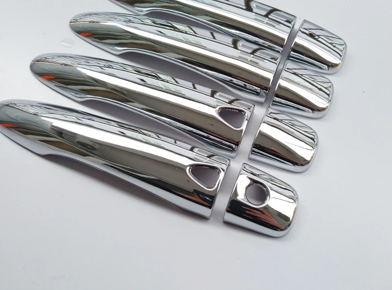 Free Shipping For Nissan QASHQAI 2015 ABS chrome Door Handle Cover Door Handle straps car accessories (9)