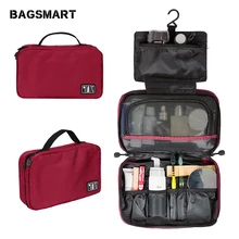 BAGSMART нейлон портативная косметичка для предметов личной гигиены