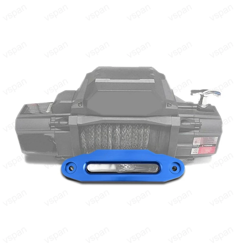 1" высококлассная Заготовка алюминиевый Hawse Fairlead 8000-15000 LBs для Jeep Wrangler ATV UTV Грузовик Offroad синтетическая лебедка Канатный кабель