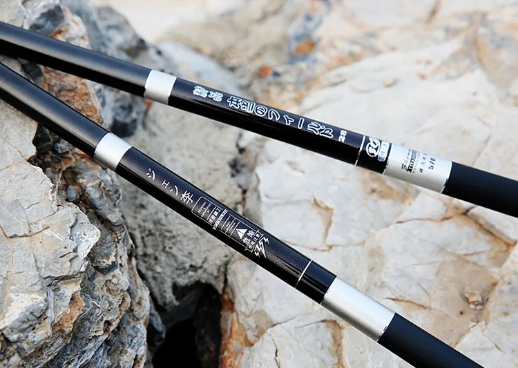 Drop Shipping New Carp Fishing Pole Stream Hand Rod Telescopic Fishing Rod Carbon Fishing Tackle 4.5M 5.4M 6.3M 7.2M
