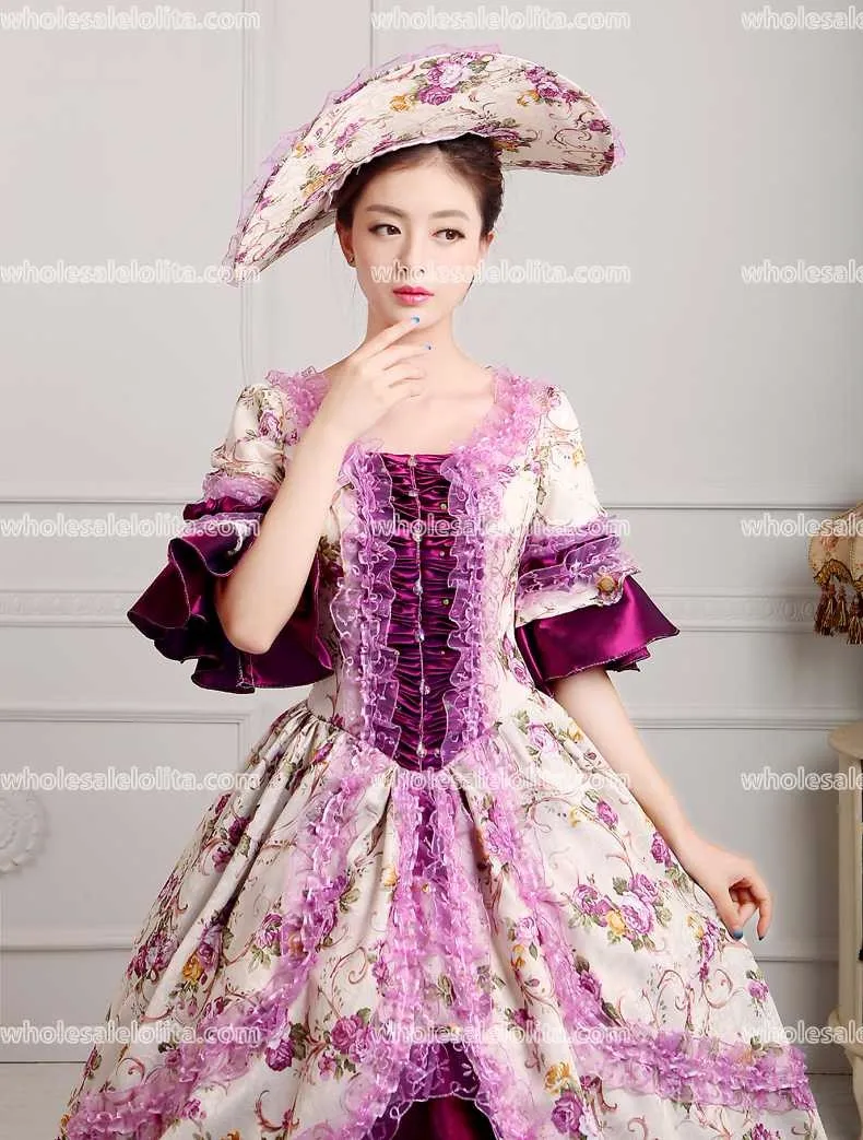 Горячее предложение! Распродажа! по всему миру 18 век Marie Antoinette платья Белль средневековая Marie Antoinette рококо и карнавальное платье