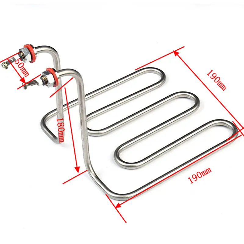 220 В 2 кВт электрическая фритюрница с нагревательной трубкой, электрическая фритюрница, аксессуары для фритюрницы, нагревательная трубка
