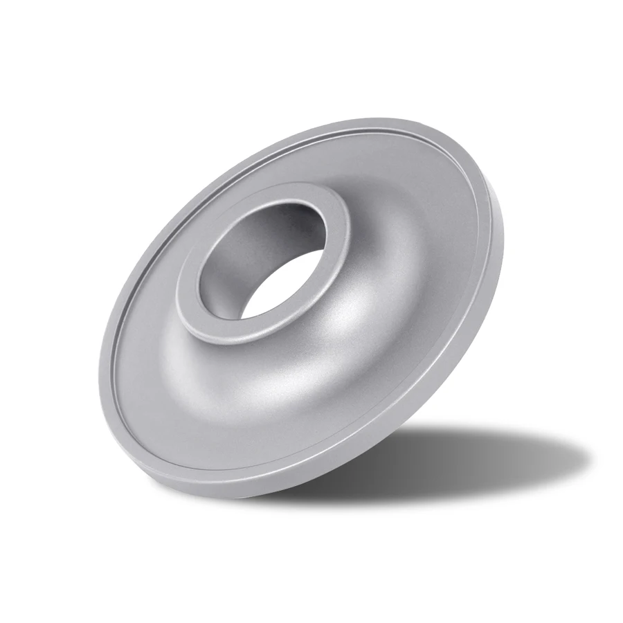 Meiyiu Stainless Steel Stand for Apple HomePod Smart Speaker Anti-Slip Metal Base Pad Holder for Apple Speaker Accessories Gray