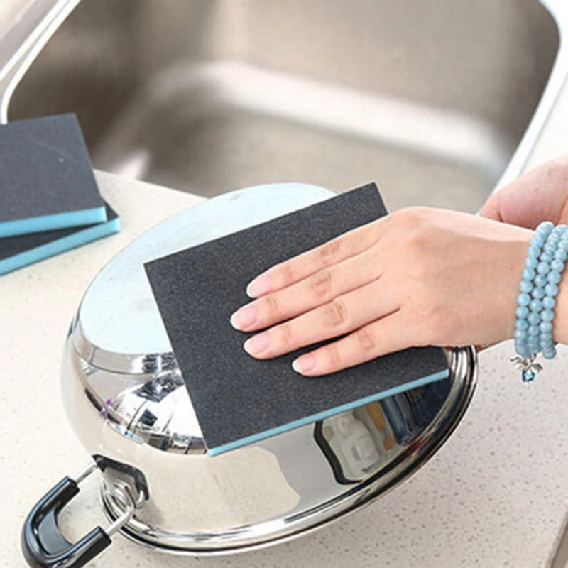 1pc Sponge Descaling Clean Nanometer Diamond Sand Magic Brush