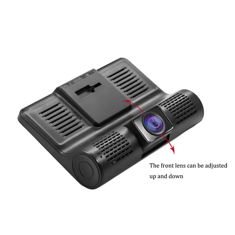 BOJECHER Автомобильный dvr 3 камеры s объектив 4 0 дюймов Dash камера двойной с 170 градусов