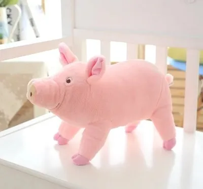 Стильная футболка с изображением персонажей видеоигр свинья кукла мягкая плюшевая игрушка, подушка украшения дома подарок на день