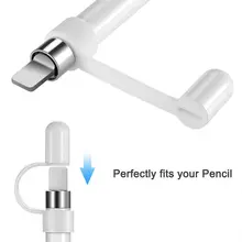1 шт., Силиконовая Защитная крышка для карандаша, Магнитный защитный чехол, замена колпачка, держатель для защиты от потери, соединитель для Apple